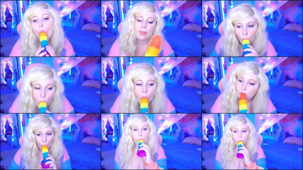 Rainbow Dildo Blowjob - Nov 2, 2020