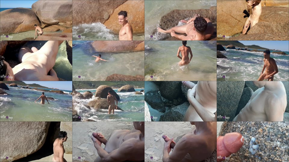 Victorhugo Yummy Naked On The Beach
