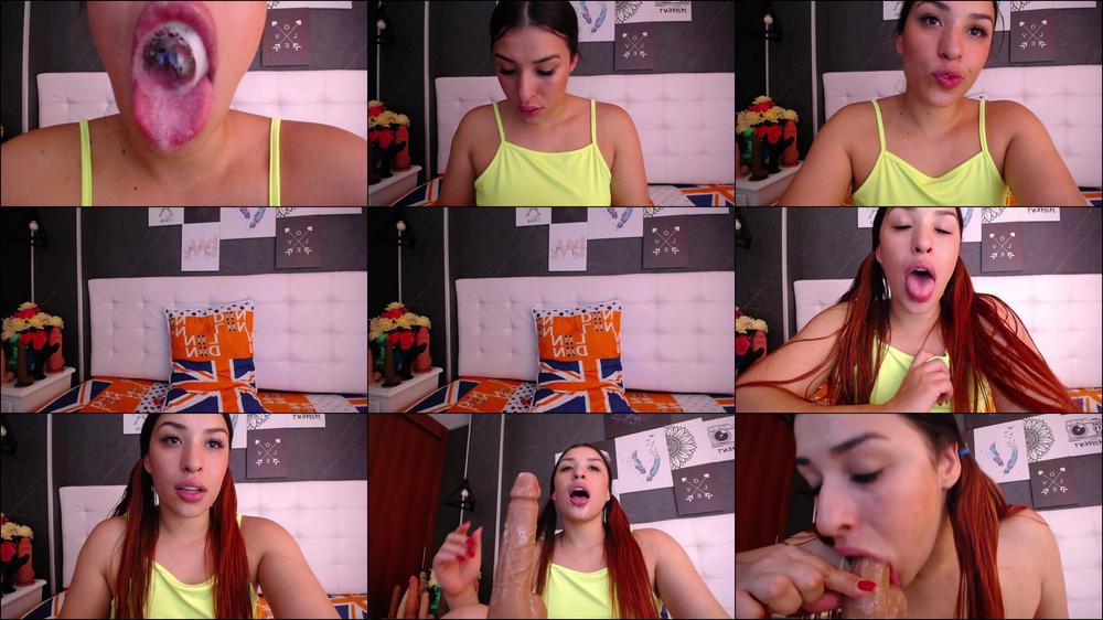 Sexy Dildo Submission with Tongue Worship