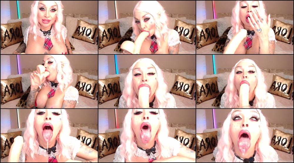SPIT Fetish SLURPY Sounds POV Deepthr SCHOOLGIRL Outfit - July 12, 2023