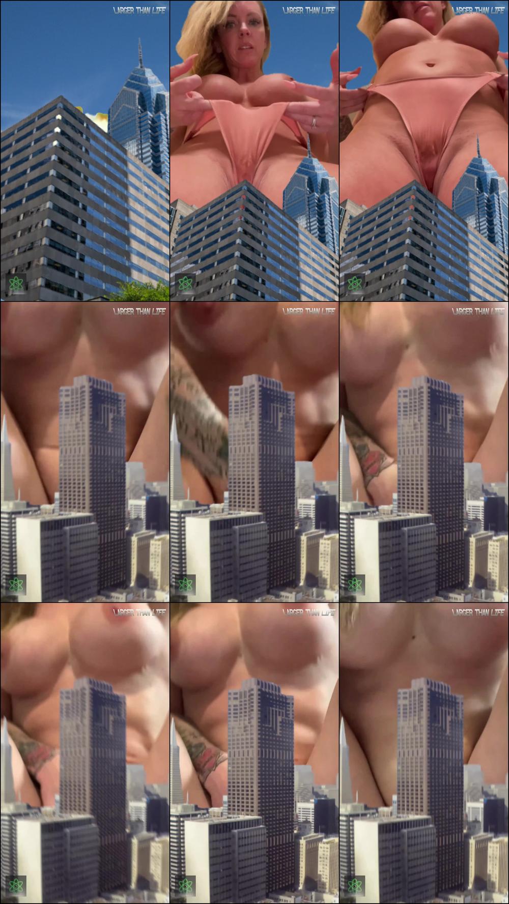 SweetVickie in Vickie Grows Wild - Giantess Growth SFX