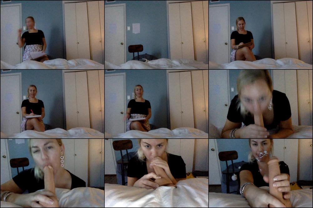 Bratty Student: Gives Blowjob For An A