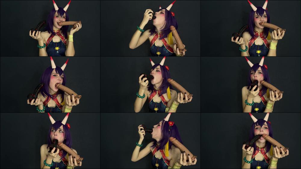 Shuten-doji - Double Blowjob - FGO Cospl - Dec 8, 2022