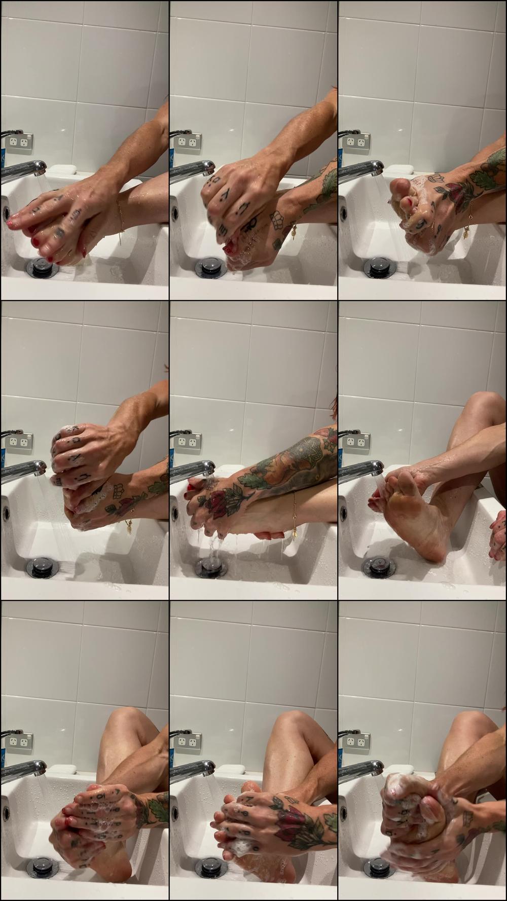 Washing My Feet