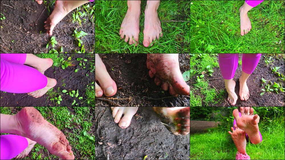Barefoot Muddy Feet Worship