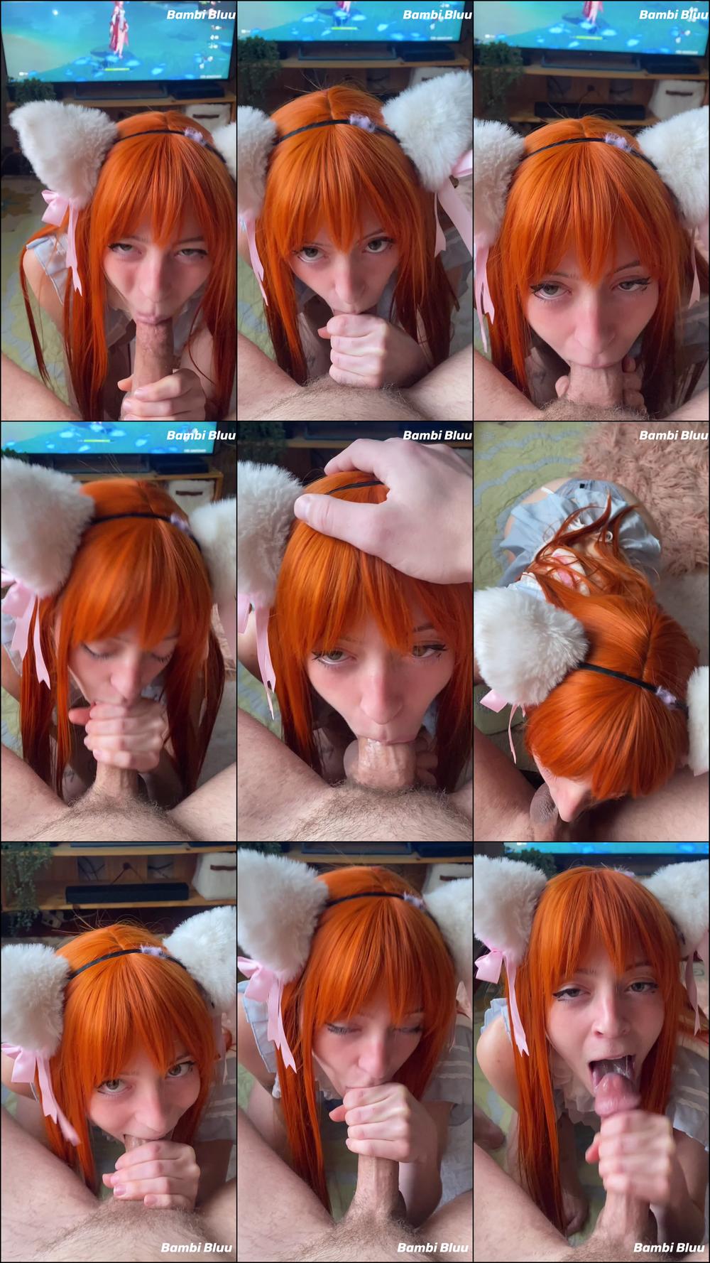 POV Blowjob 4 Daddy ! ~ EGIRL AMATEUR