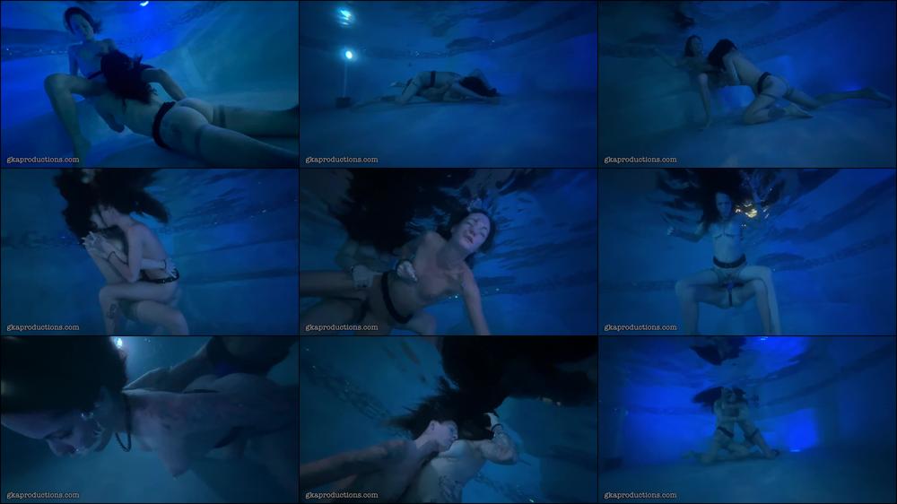 Ginary & Monica Sexxxton - Sexy Underwater Lesbian Fun - 2/2