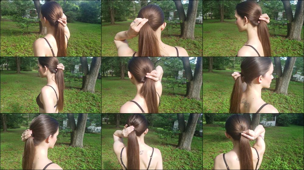 Long Hair Ponytail CUSTOM #1