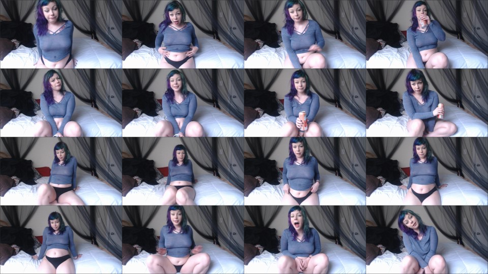Damnedestcreature Chubby Alt Babe Burp Session