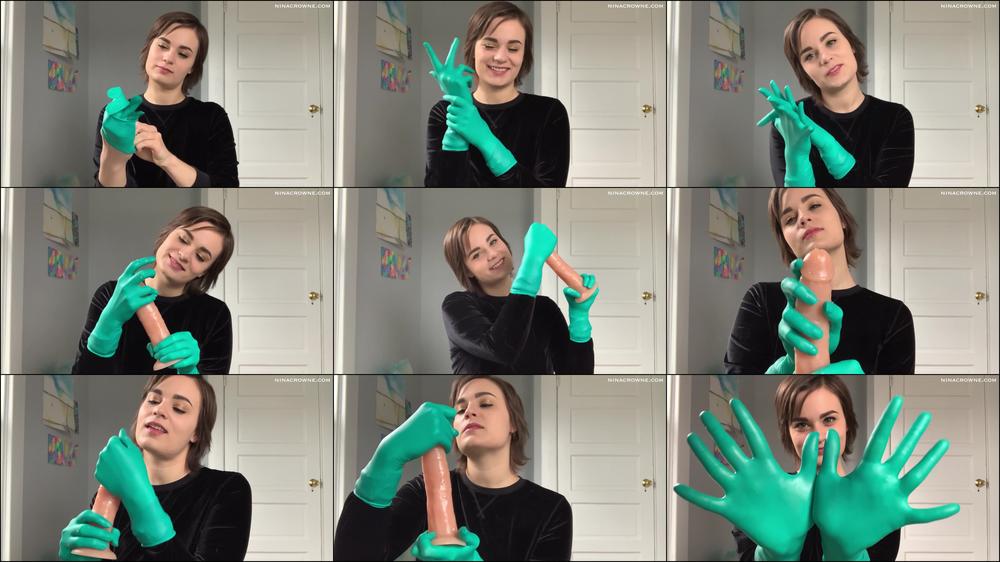 Surgical Gloves Handjob & JOI