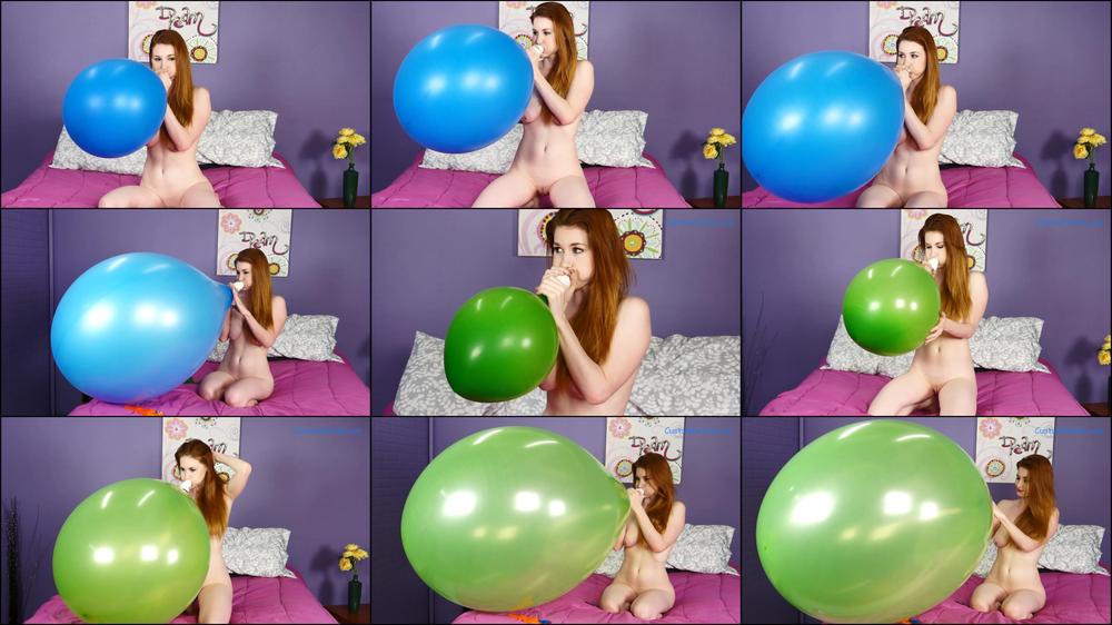 Emily's Huge Balloons Blow to Pop