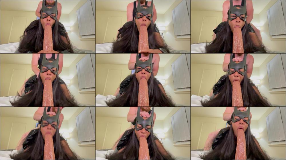 Batgirl Fucks Sucks Gags