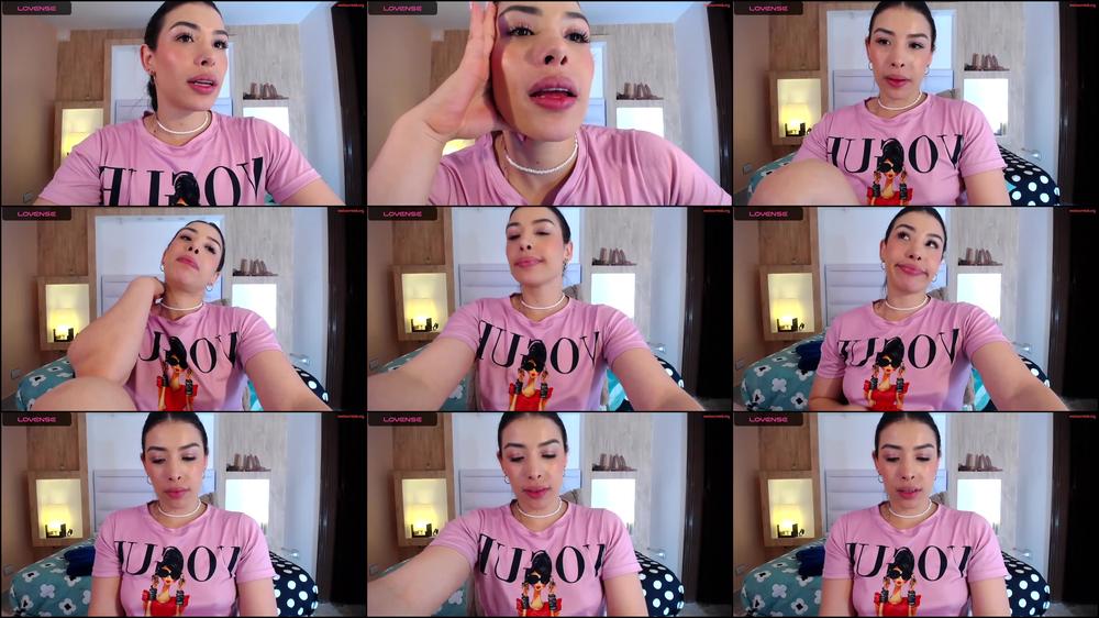 long tongue and exotic saliva