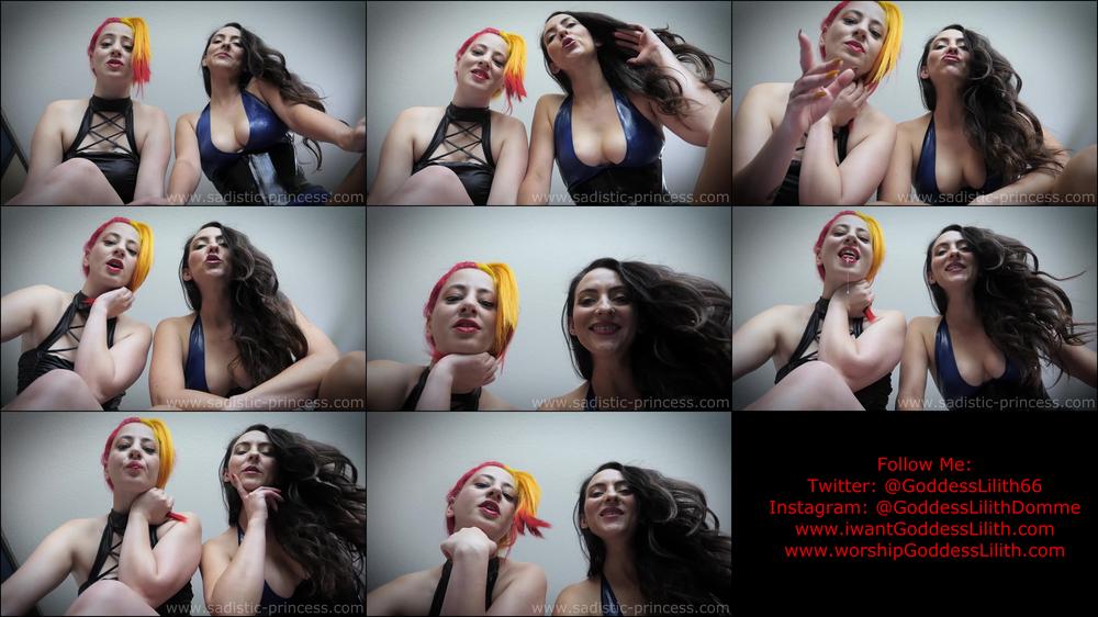 Goddess Lilith Swallow Our Divine Spit Loser