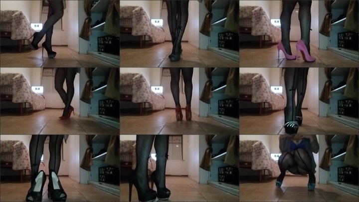 Jessica Smith Tights And Fashion Show For You Shoes