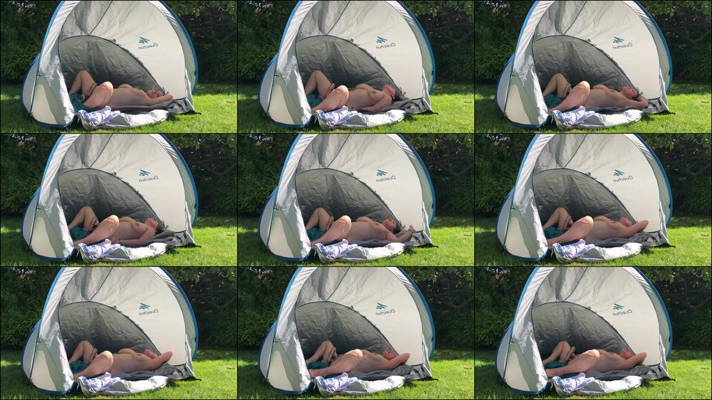 Pussy Play in the Tent
