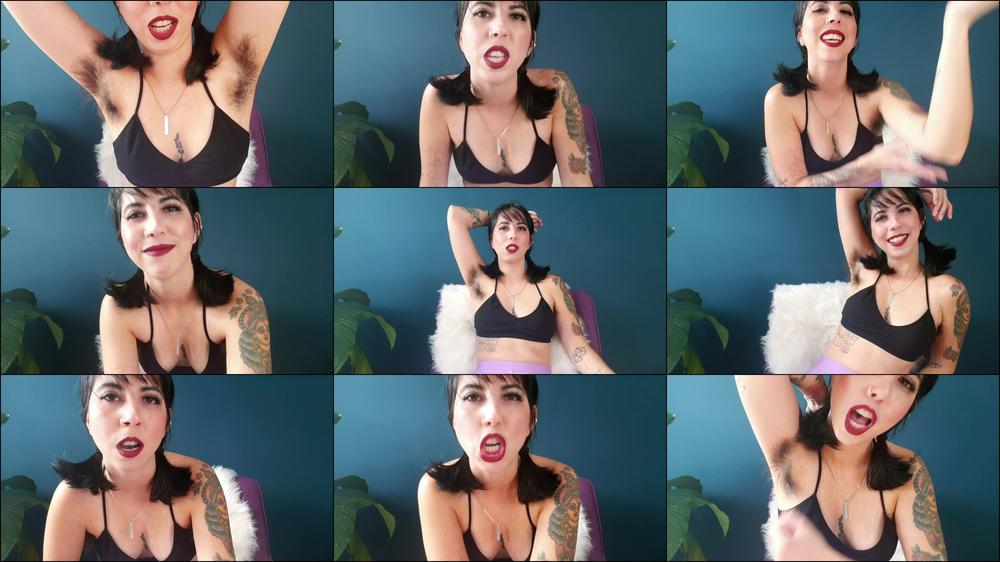 Jerk Off To My Hairy Armpits