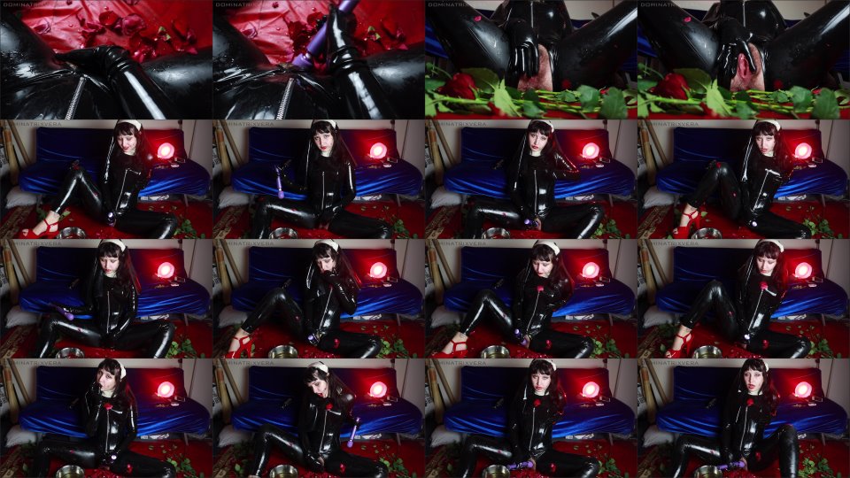 Dominatrixvera Latex Nun Piss Orgasm