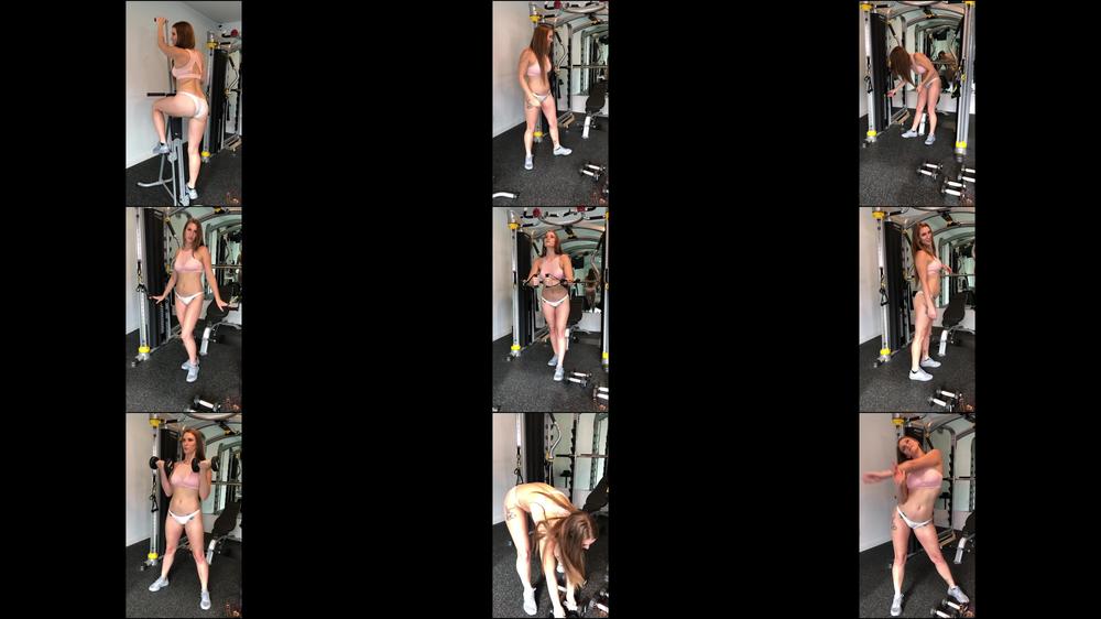 Riot Brings Her Lazy Little Cuck To The Gym