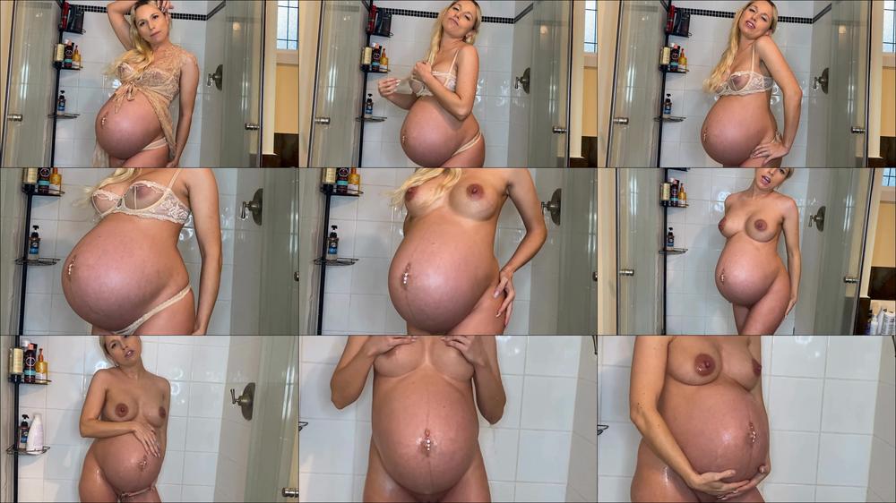 4K - 40 Weeks Pregnant Belly Worship JOI - April 27, 2023
