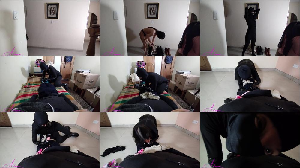 A MYSTERIOUS VULGAR NINJA TAKES YOU TO THE BASEMENT