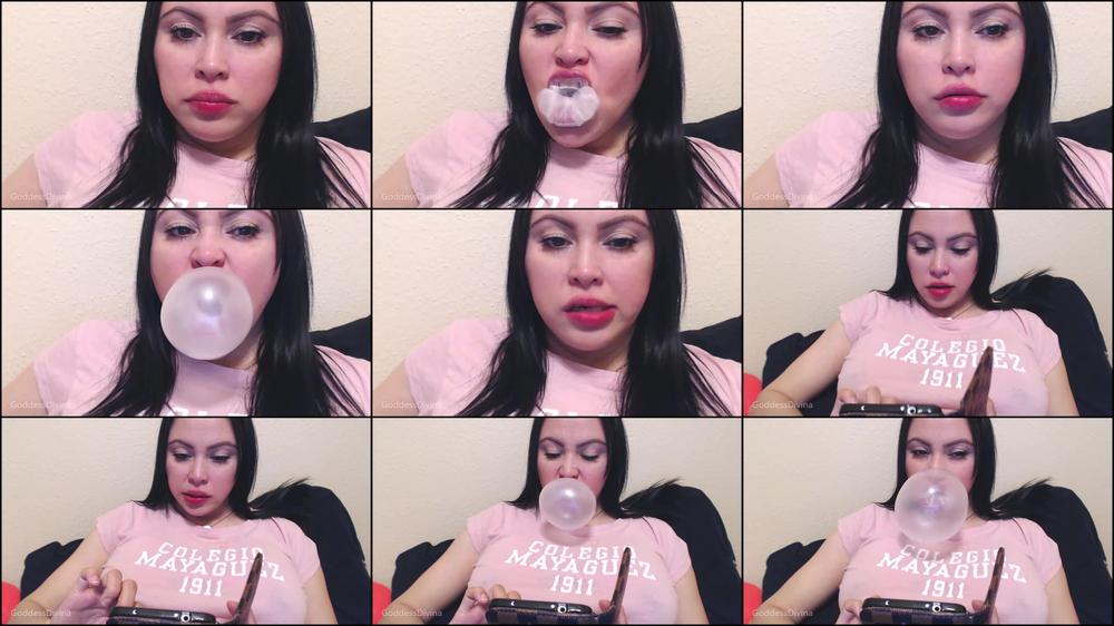 Ignore Gum chewing