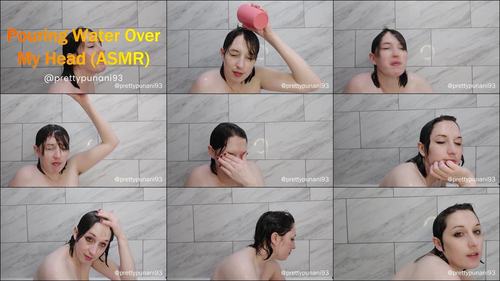 Pouring Water Over My Head ASMR
