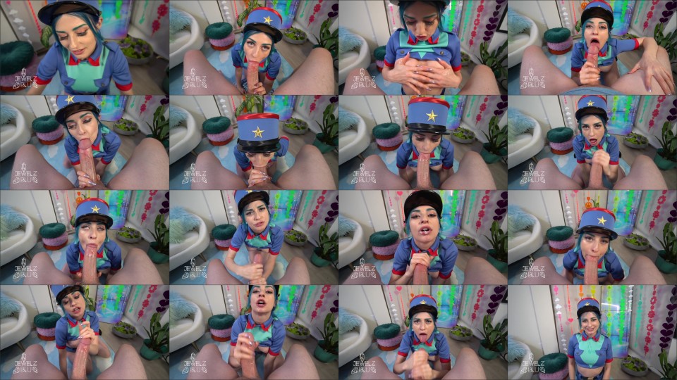 Jewelz Blu Officer Jenny Pov Pokemon Cosplay Bj