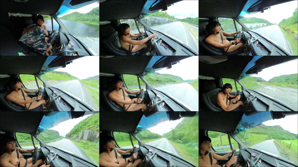 Driving and Walking in Public Without Cloths Part 1 - August 17, 2023