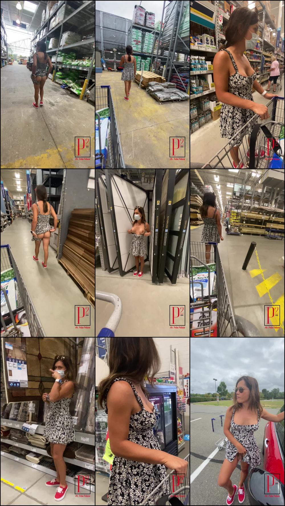 Naked at the hardware store - Stream