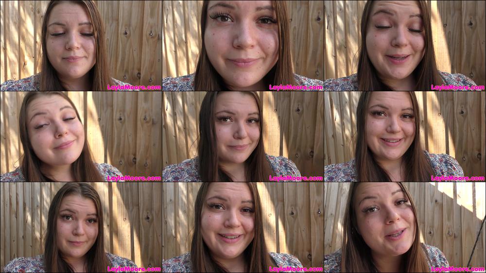 Layla Moore Gets Huge Hiccups Outside HD