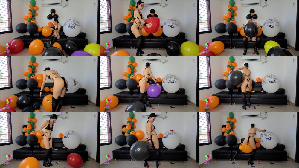 Maribel Halloween '23 Sexy Balloon Popping