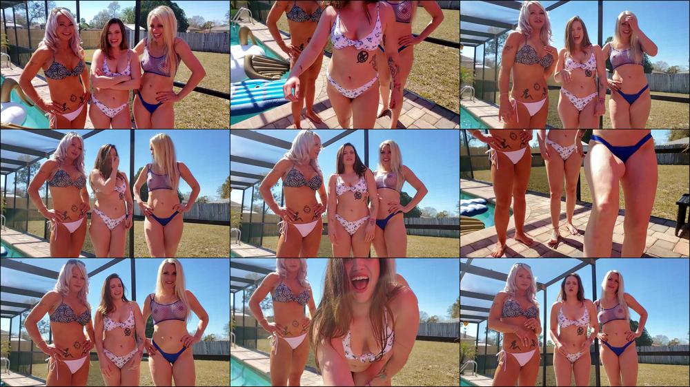 Hardcore Poolside POV BallBusting - April 27, 2021