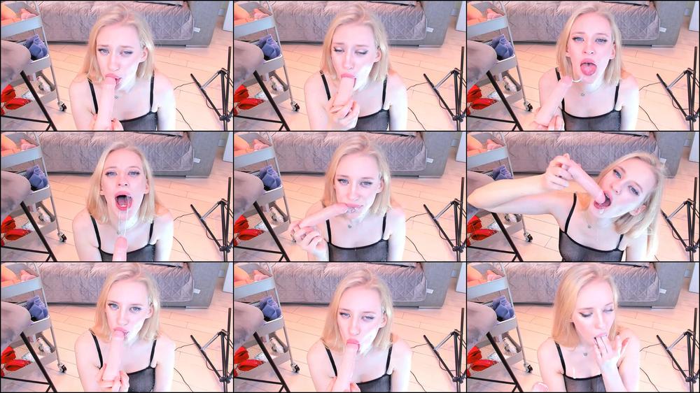 SLOPPY messy BJ + FACIAL - November 17, 2021