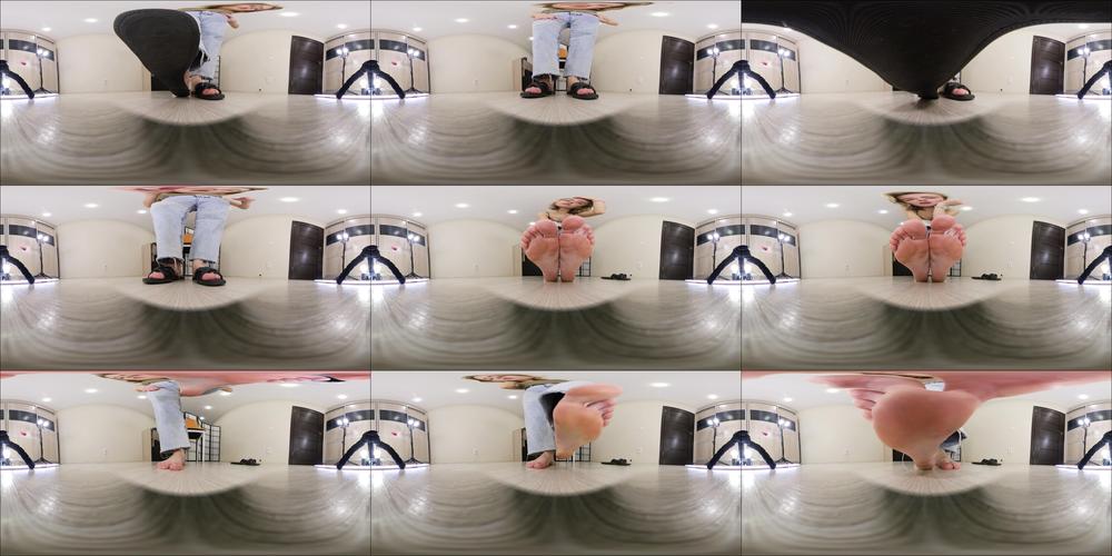Under Giantess Soles - Hannah - What Are You Doing On A Floor? Vr 360 5,7K
