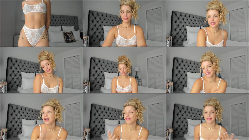 Blonde's Solo Session: A Dance of Desire and Delight