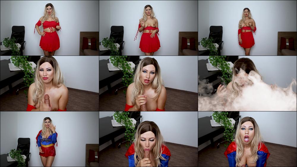 Superman's sperm transforms me into Superwoman HD
