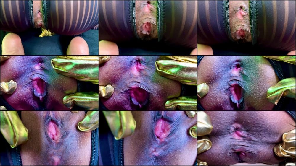 Close Up Ebony Pussy Ass