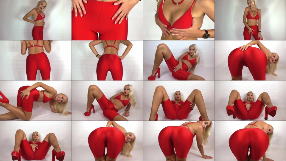 Helena Moeller Spandex Fetish With Jerk Off Instruction