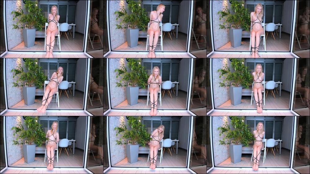 Desperate hopeless slave roped and tied - November 23, 2021