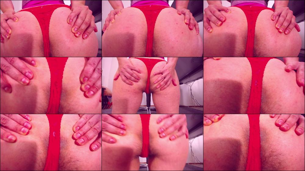 Ass sitting POV, u become my ass slave, seat 4 big hairy ass