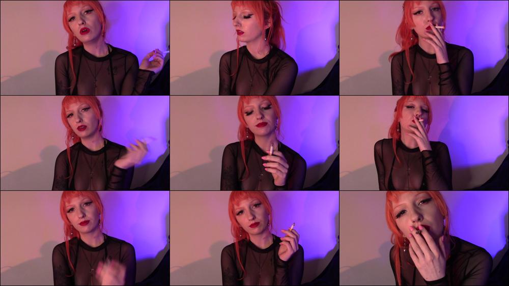 Watch goddess smoke