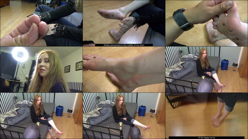 Foot Torment Girls in Poland - I Nailed 33 Thumbtacks To Her Bare Feet - Lilith (C4S Version)