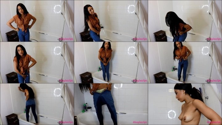 Kaylalouise 15 Minute P-- Desperation Amp Jean Wetting