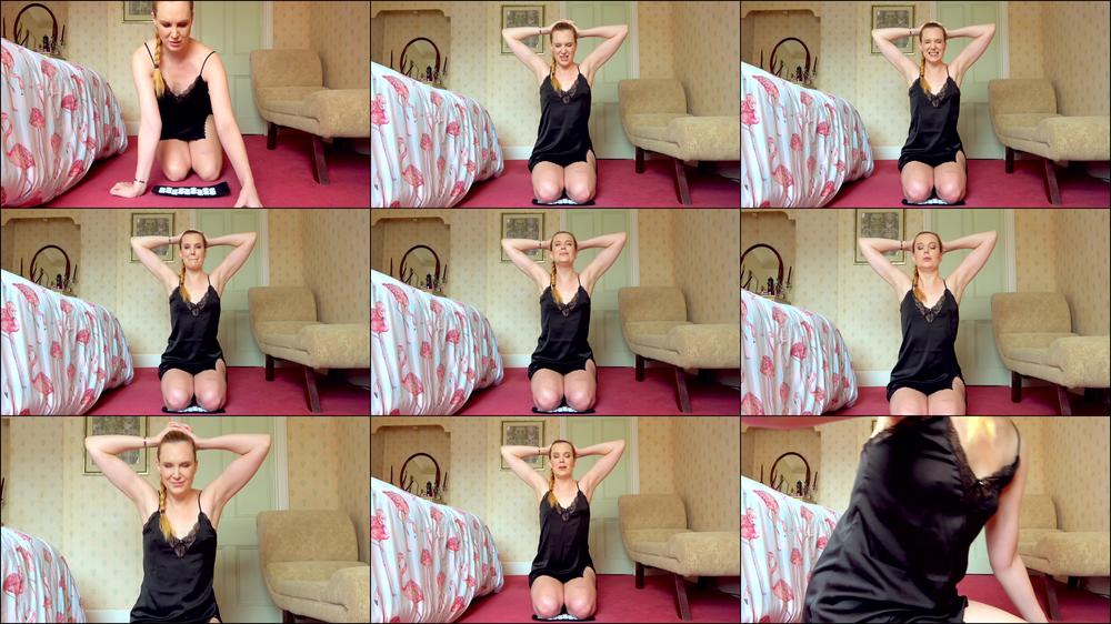 Ariel Anderssen Kneeling Punishment On Spiked Mat