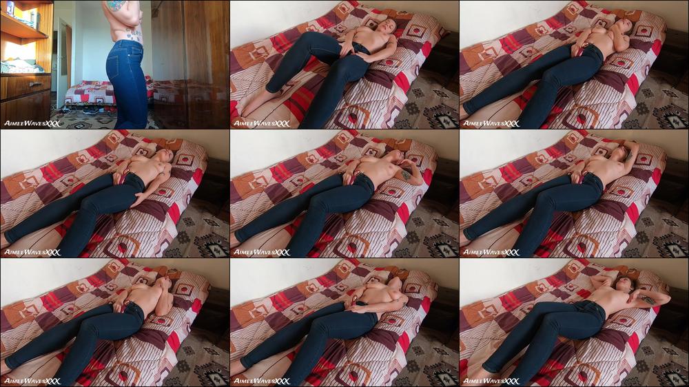 Aimeewavesxxx - Vibin' In My Blue Jeans - Manyvids