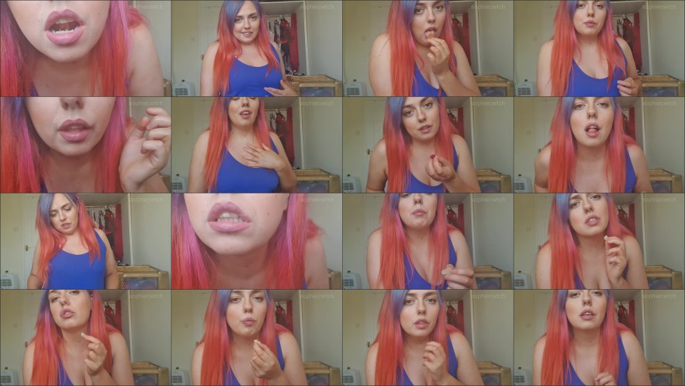 Sophiechandler Eating Rich Vore Gaintess Mouth Closeup