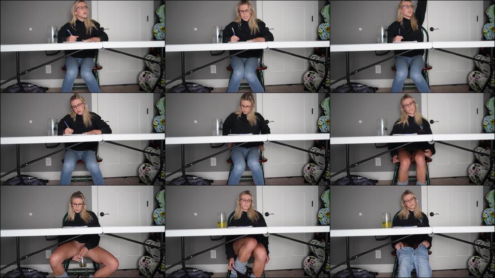 Pee Desperation In Class