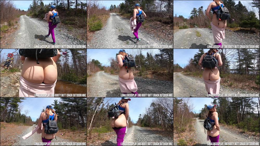 Big Booty Buttcrack on Hike 2