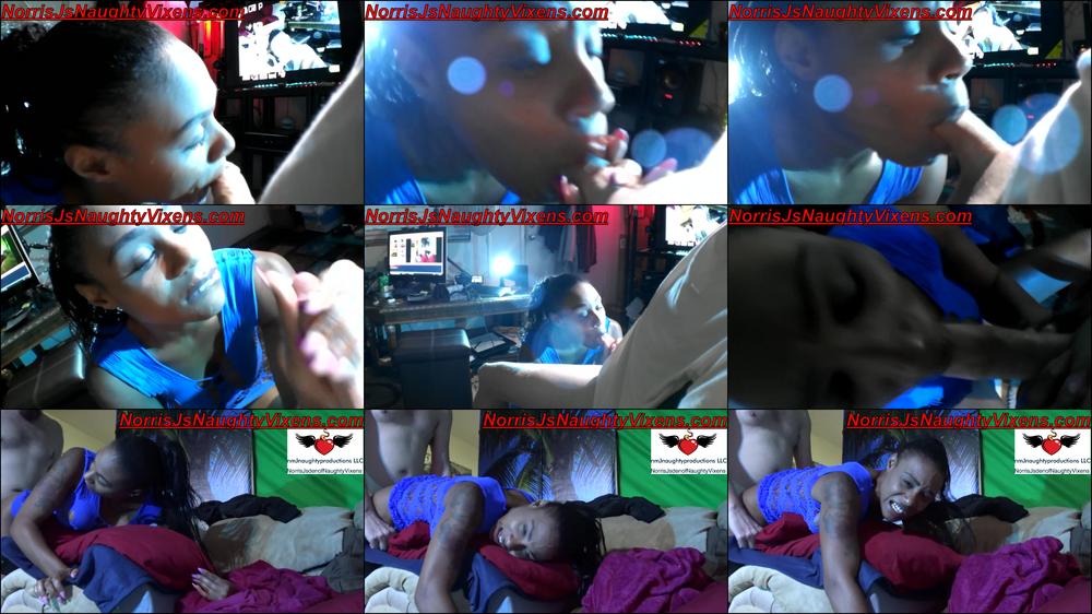 Bella Star gives great BJ, then sex